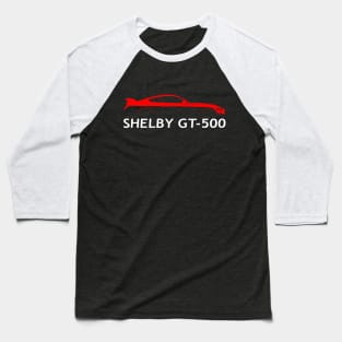 Shelby GT-500 silhouette Baseball T-Shirt